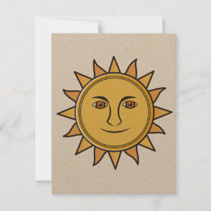 The Sun Postcard