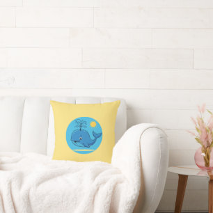 The sun rises, the water calls, the fish wait. cushion