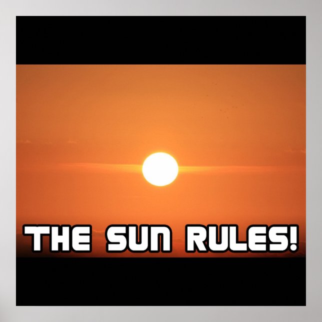 The Sun Rules! 3 Poster (Front)