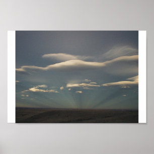 The Sun Shines Through Poster