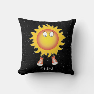 The Sun & Stars in Space Cushion