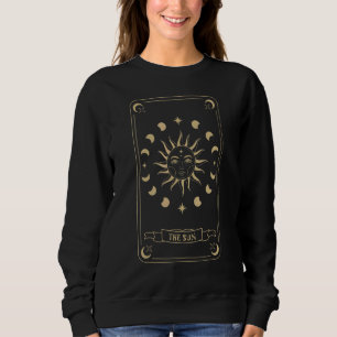 The Sun - Tarot Card Boho & Minimalism Dark Academ Sweatshirt