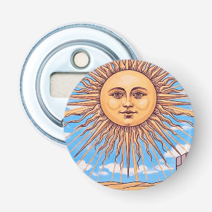 The Sun Tarot card  Bottle Opener