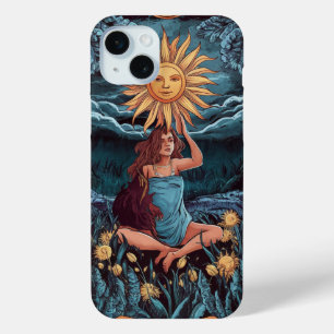The Sun Tarot Card  iPhone 15 Mini Case