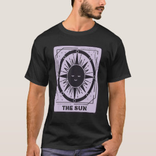 The Sun Tarot Card Mystical Cards  Occult Magic T-Shirt