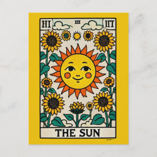 The Sun Tarot Card Sunshine