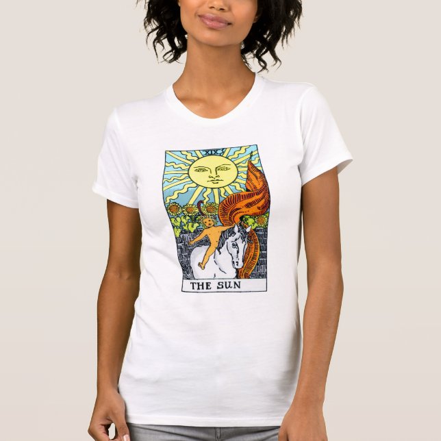 The Sun Tarot Card T-Shirt (Front)