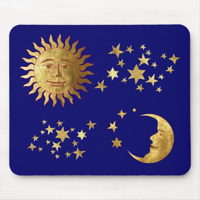 The Sun, the Stars, the Moon Mouse Pad (Front)