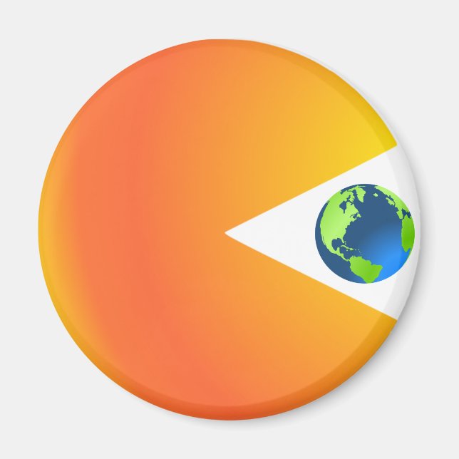 The Sun Will Swallow the Earth  Magnet (Front)