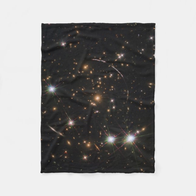 The Sunburst Arc In A Massive Galaxy Cluster Fleece Blanket (Front)