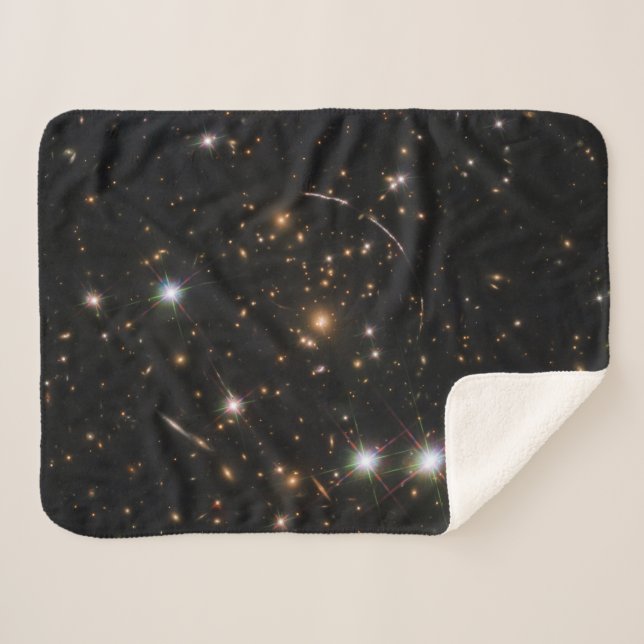 The Sunburst Arc In A Massive Galaxy Cluster Sherpa Blanket (Front (Horizontal))