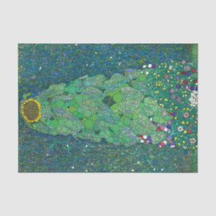 The Sunflower, Infinity Dots by After Gustav Klimt Tissue Paper