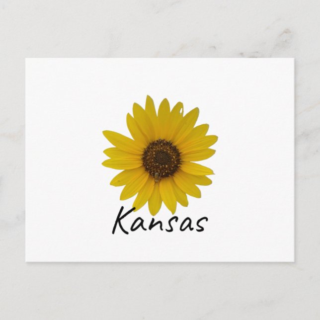 The Sunflower State Postcard (Front)
