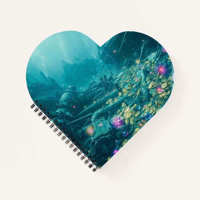 The Sunken Myth Planer Notizblock Notebook (Front)