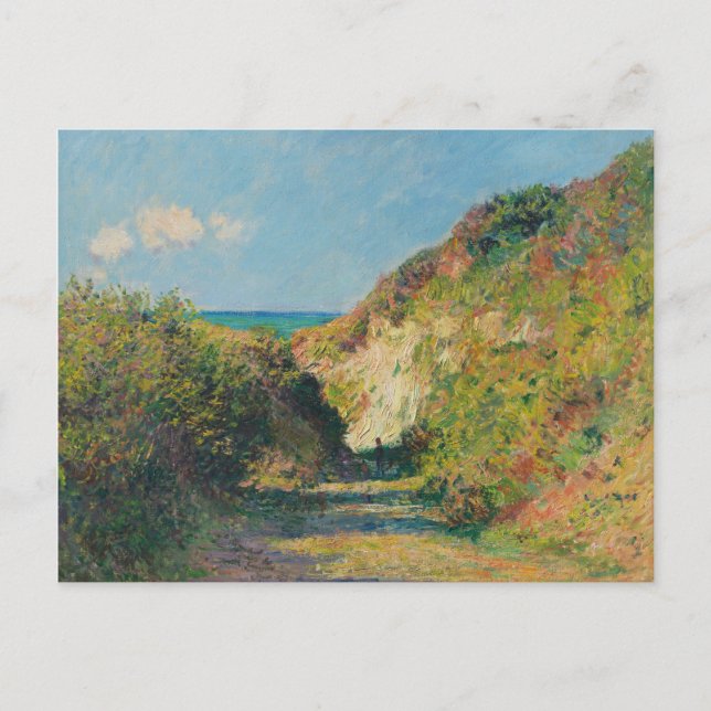 The Sunken Path | 1882 Postcard (Front)