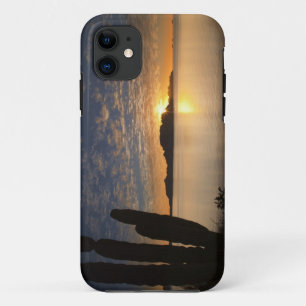 The sunrise over Isla Danzante in the Gulf of iPhone 11 Case