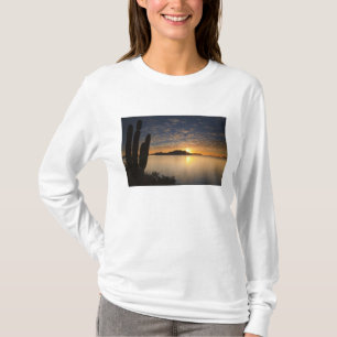 The sunrise over Isla Danzante in the Gulf of T-Shirt