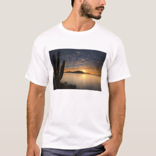 The sunrise over Isla Danzante in the Gulf of T-Shirt