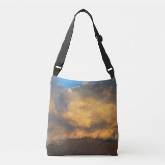 The Sunset Cloud Explosion  Crossbody Bag