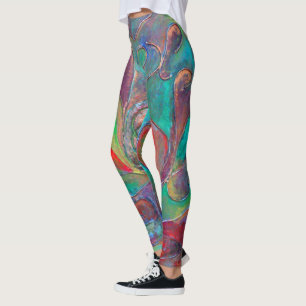 ”The Sunset Guardian from Unseen” by Paul Buică Leggings