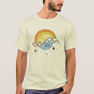 The Sunset; Ocean Beach T-Shirt