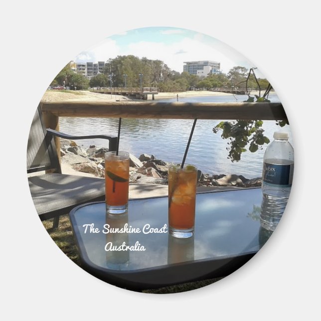 The Sunshine Coast Australia photo Magnet (Front)