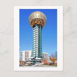 The Sunsphere - Knoxville, Tennessee, U.S.A. Postcard