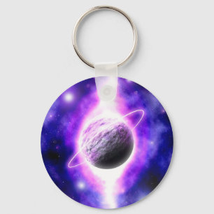 "The Superimposed Genesis of a Planet" Keychain