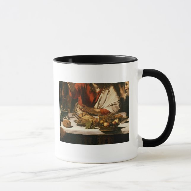 The Supper at Emmaus, 1601 Mug (Right)