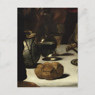 The Supper at Emmaus, 1601 Postcard