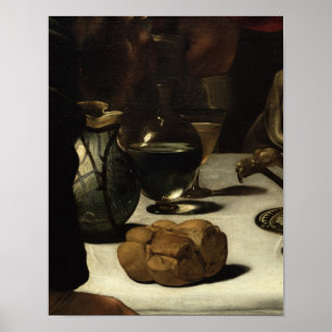 The Supper at Emmaus, 1601 Poster
