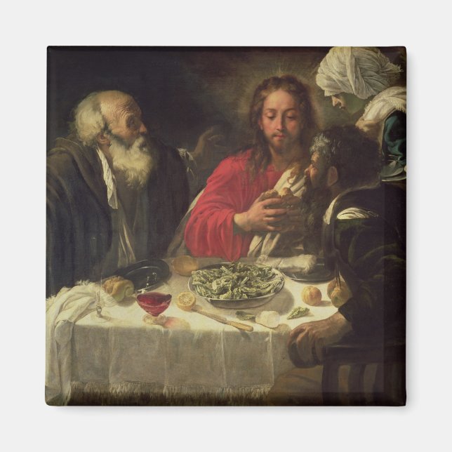 The Supper at Emmaus, c.1614-21 Magnet (Front)