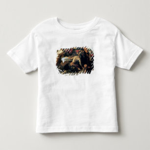 The Supper at Emmaus (oil on canvas) Toddler T-Shirt