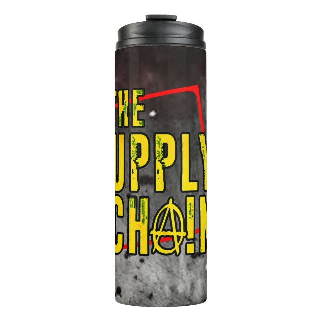 The Supply Chain thermal bottle! Tumbler (Front)