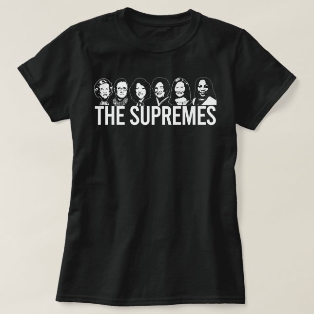 THE SUPREMES Ketanji Brown Jackson SCOTUS RBG ACB  T-Shirt (Design Front)