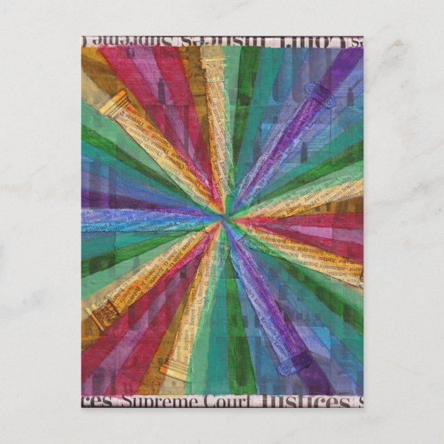 "The Supremes" - Supreme Court Postcard (Front)