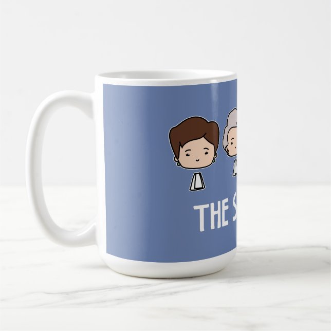The Supremes Woman Cute Kawaii Chibi Head Coffee Mug (Left)