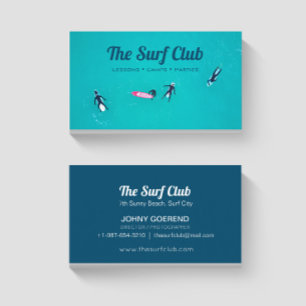 The Surf Club Business Card