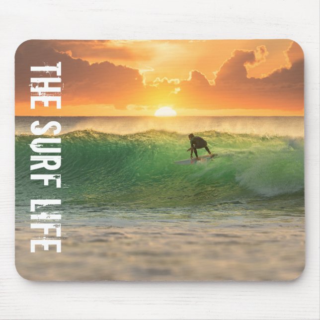 The Surf Life Mouse Pad (Front)