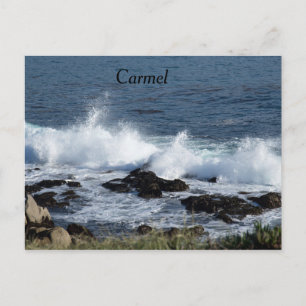 The surf of the Pacific Ocean Postcard