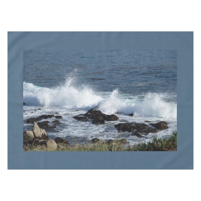 The surf of the Pacific Ocean                Tablecloth (Front (Horizontal))