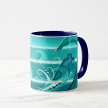 The Surfer Mug