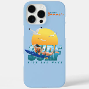 The Surfer Rides the Wave (F) iPhone 16 Pro Max Case