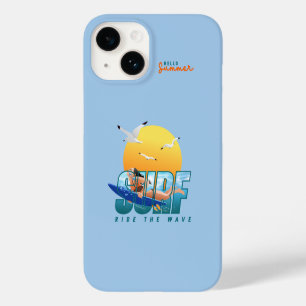 The Surfer Rides the Wave (F) Case-Mate iPhone 14 Case