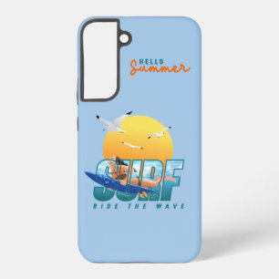 The Surfer Rides the Wave   (F) Samsung Galaxy Case