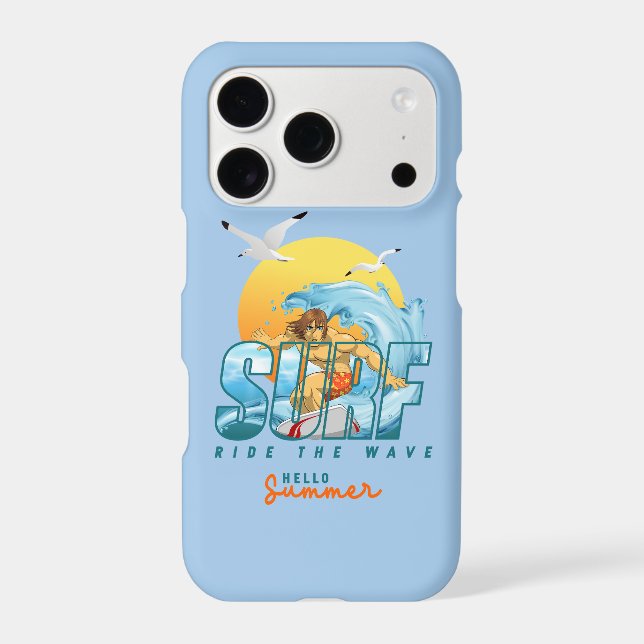 The Surfer Rides the Wave (Men) |  (Back)