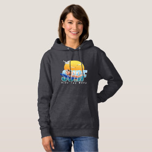 The Surfer Rides the Wave Women Hoodie