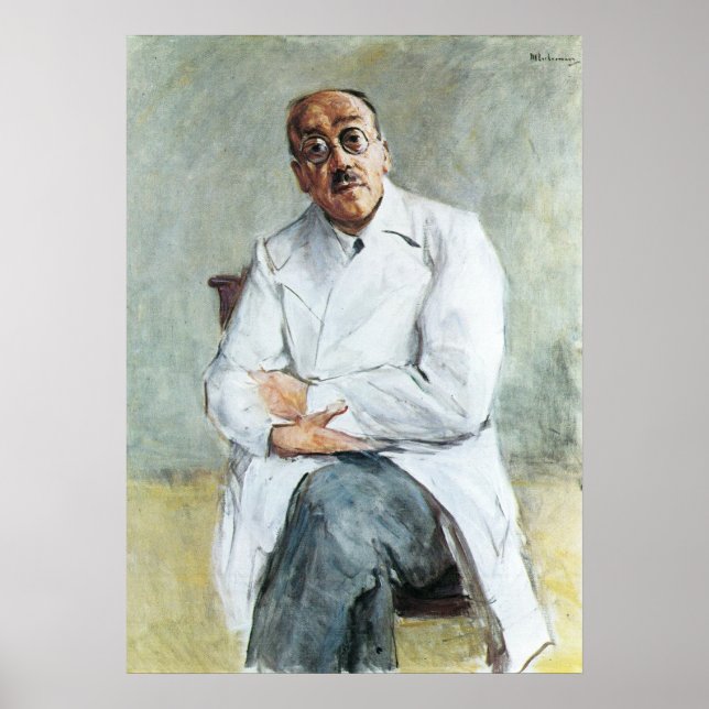 The Surgeon (by Max Liebermann) Poster (Front)