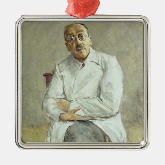 The Surgeon, Ferdinand Sauerbruch, 1932 Metal Tree Decoration (Front)