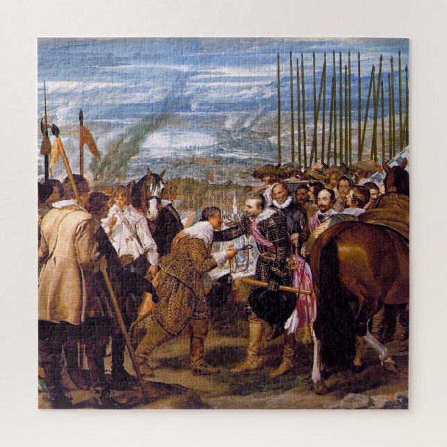 The Surrender of Breda, fine art, Jigsaw Puzzle (Vertical)